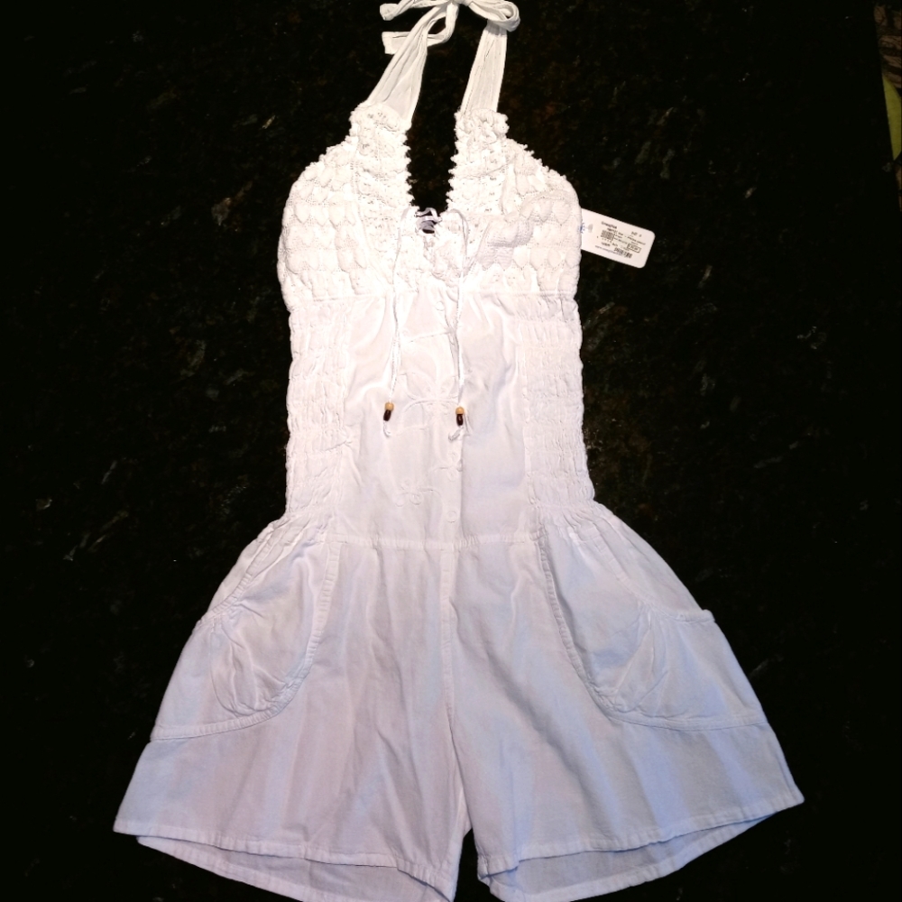 Resort Wear Sea Spice Halter Romper